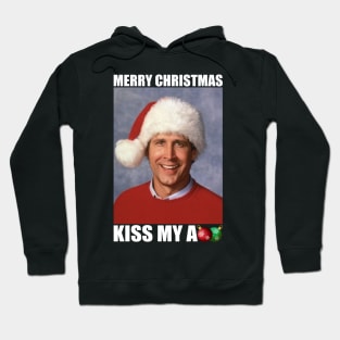 Merry Christmas Kiss My Ass Hoodie